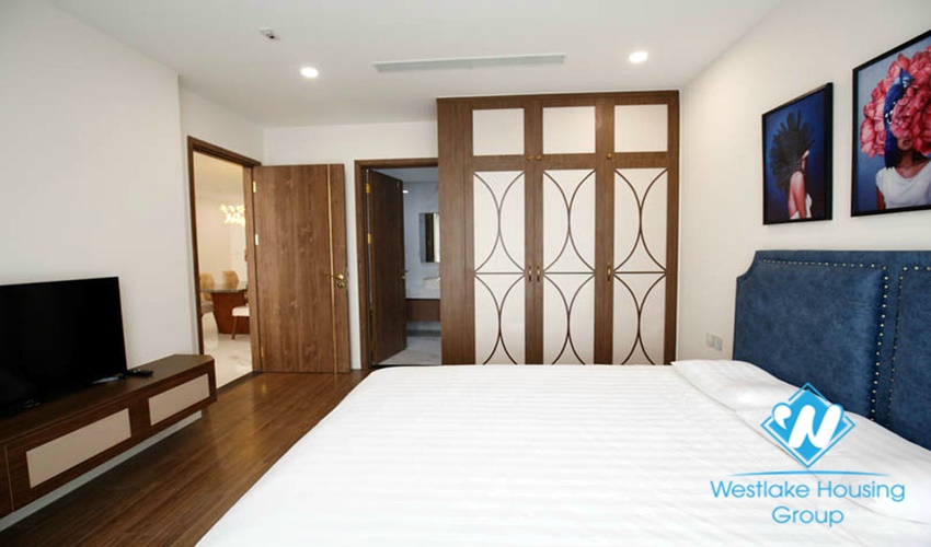 Two-storey apartment with four bedrooms, fully furnished, new furniture, Sunshine City for rent